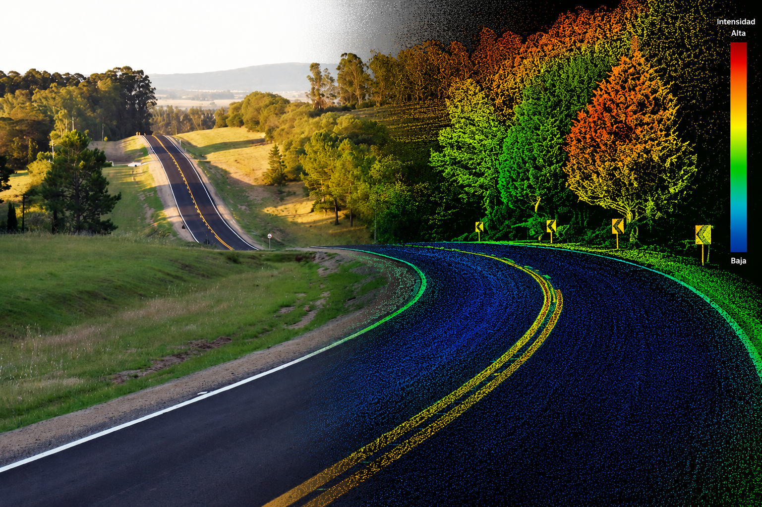 Miles de km de relevamientos viales — Mobile Mapping Relevamientos viales con Mobile Mapping