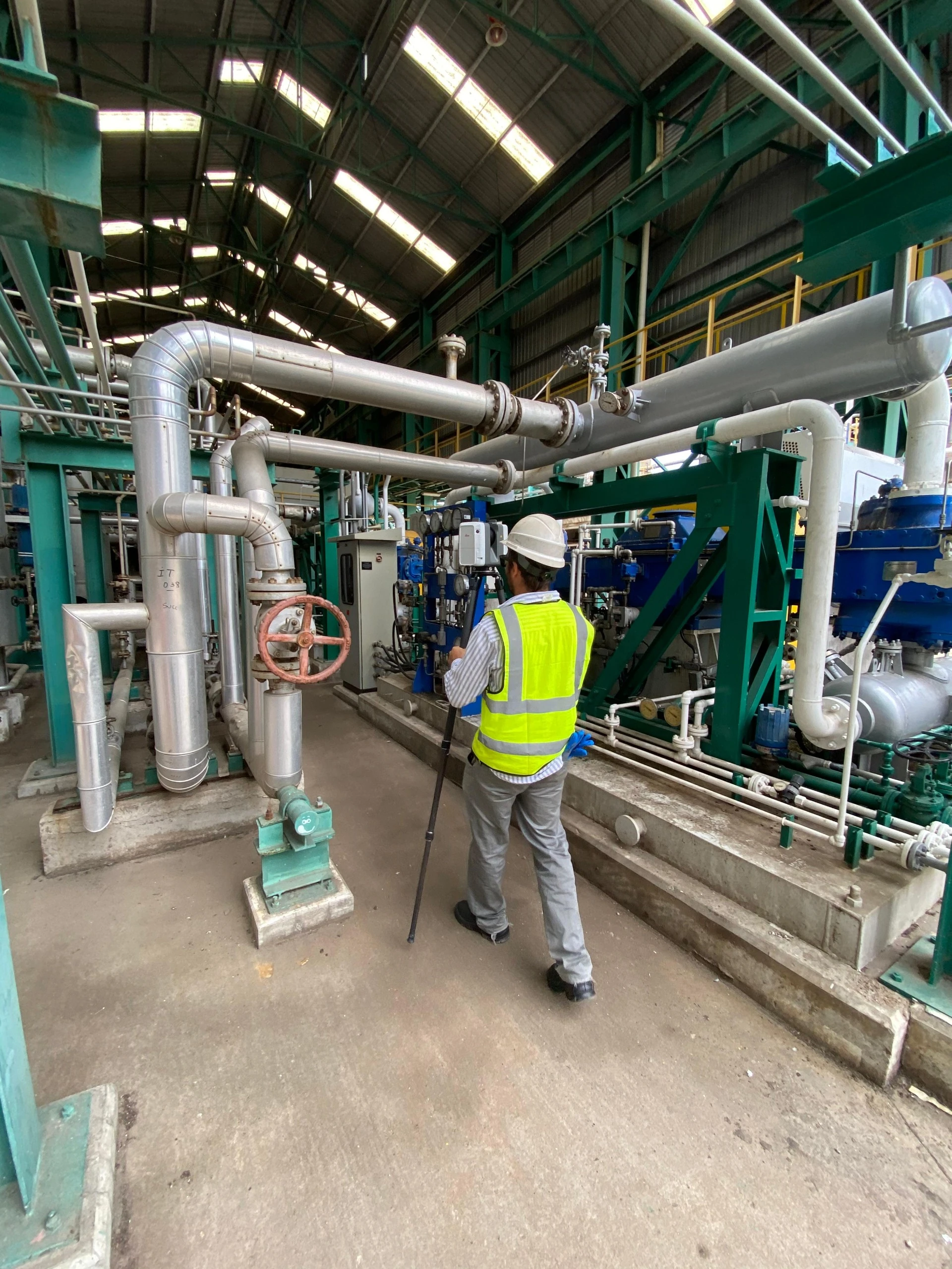 Escaneos 3D en plantas industriales — Reality Capture Escaneos 3D en planta industrial